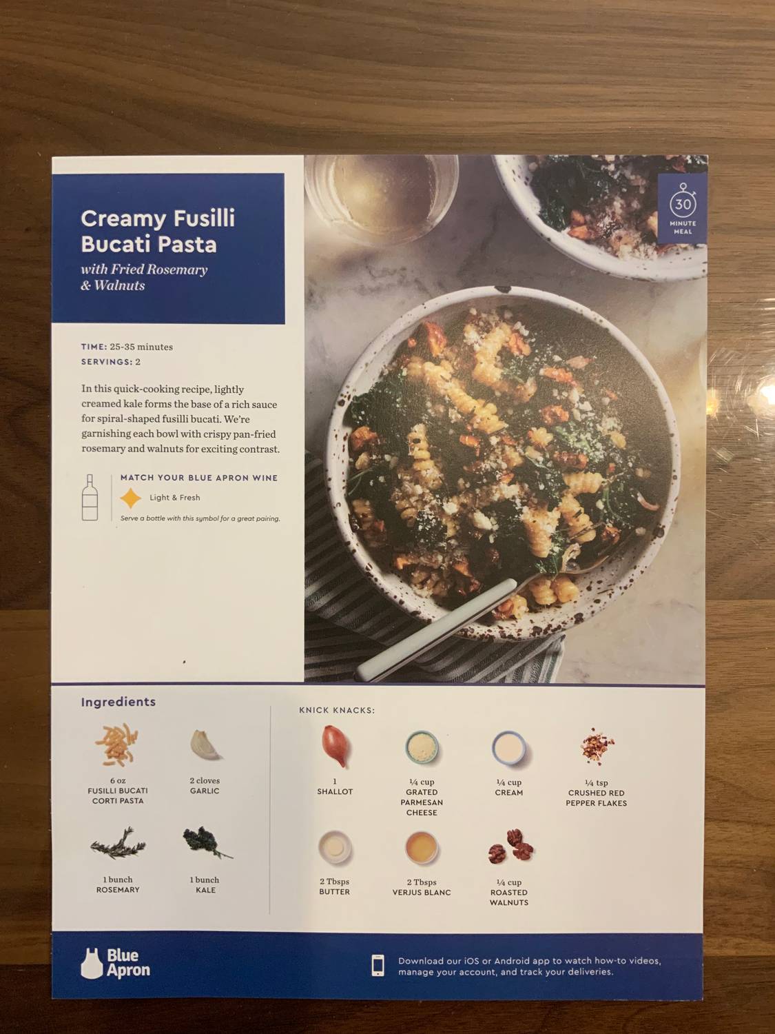 Recipe card front