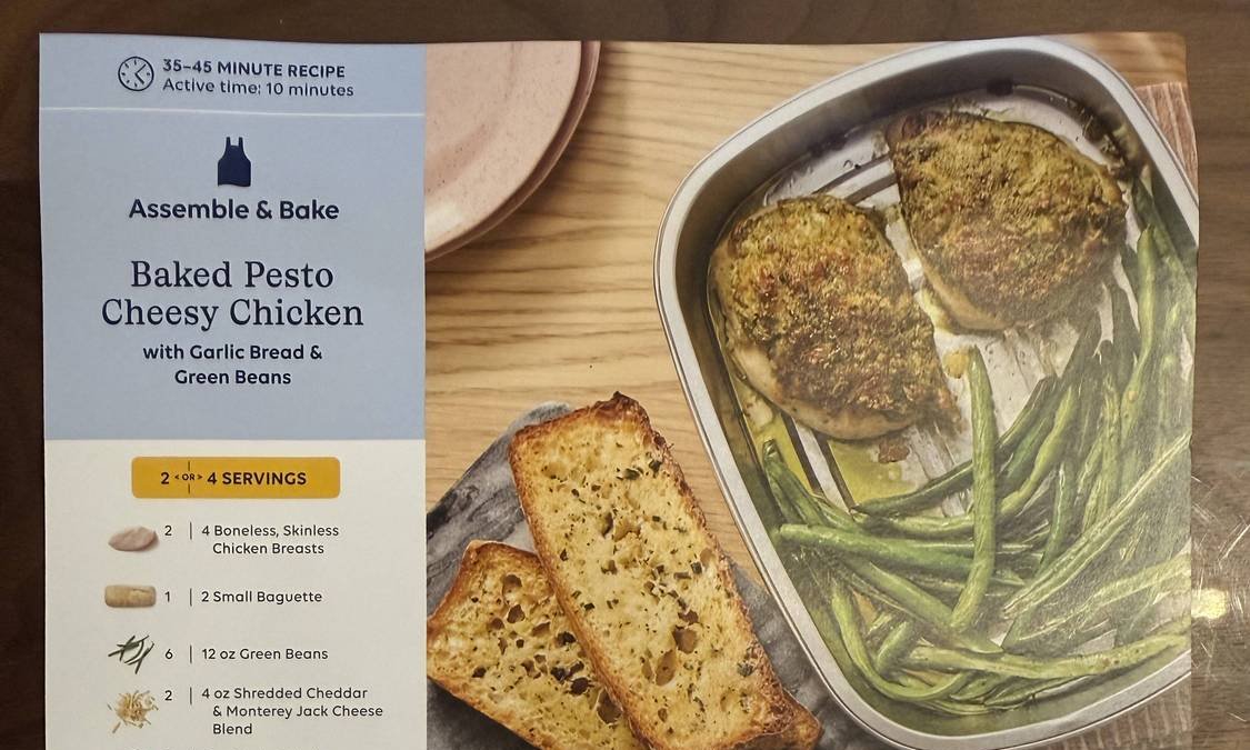 Baked Pesto Cheesy Chicken