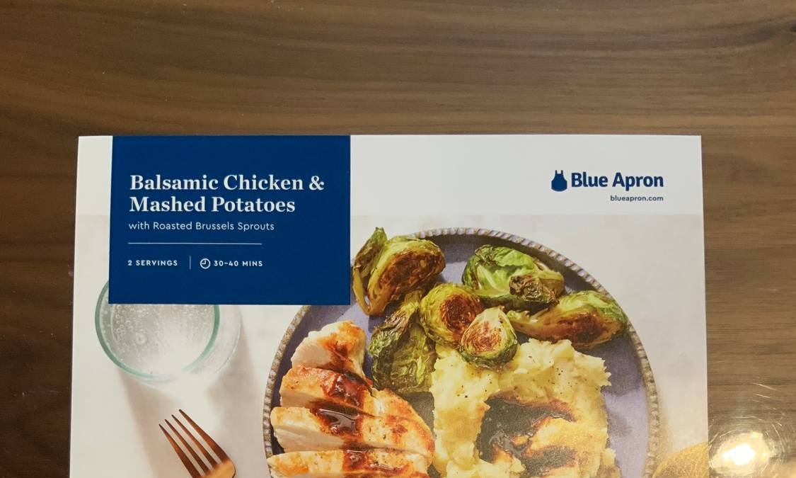 Balsamic Chicken & Mashed Potatoes