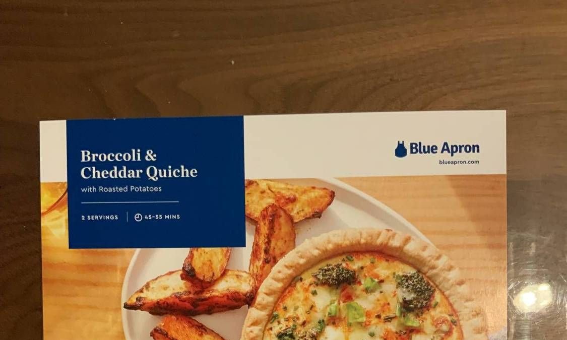 Broccoli & Cheddar Quiche