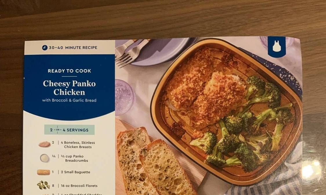 Cheesy Panko Chicken