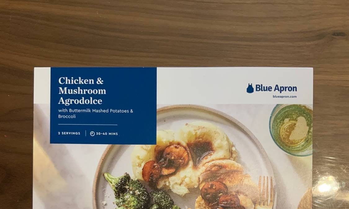 Chicken & Mushroom Agrodolce