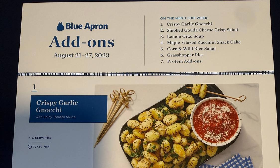 Crispy Garlic Gnocchi