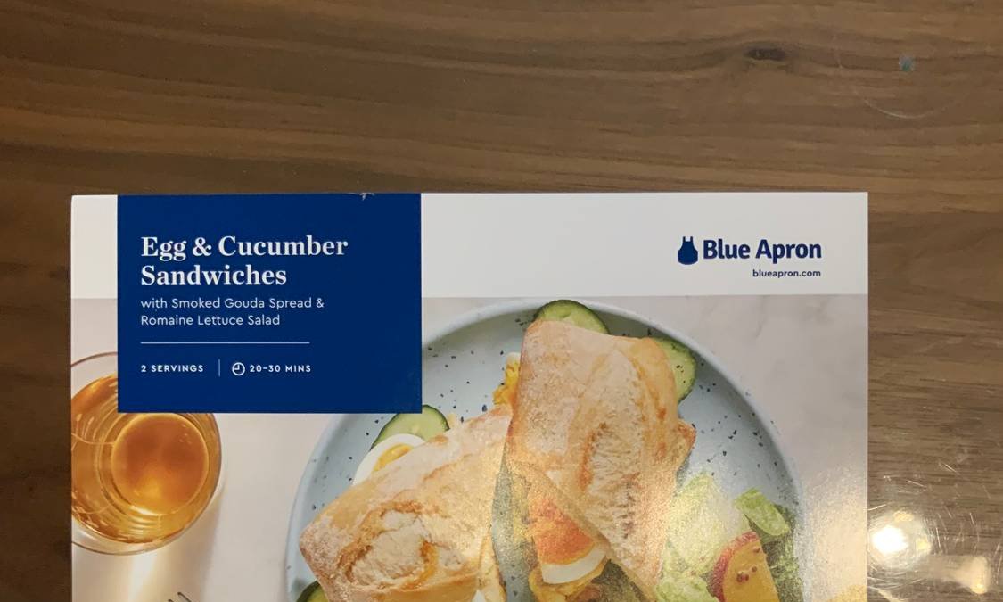 Egg & Cucumber Sandwiches