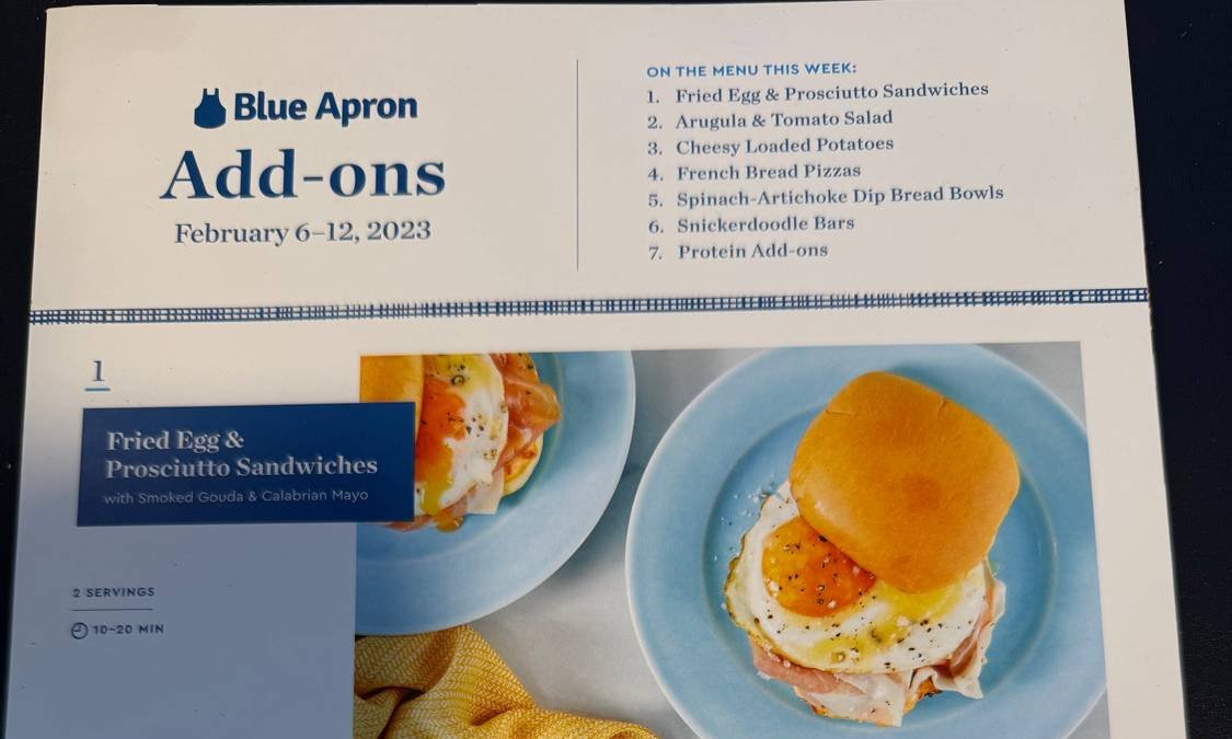 Fried Egg & Prosciutto Sandwiches