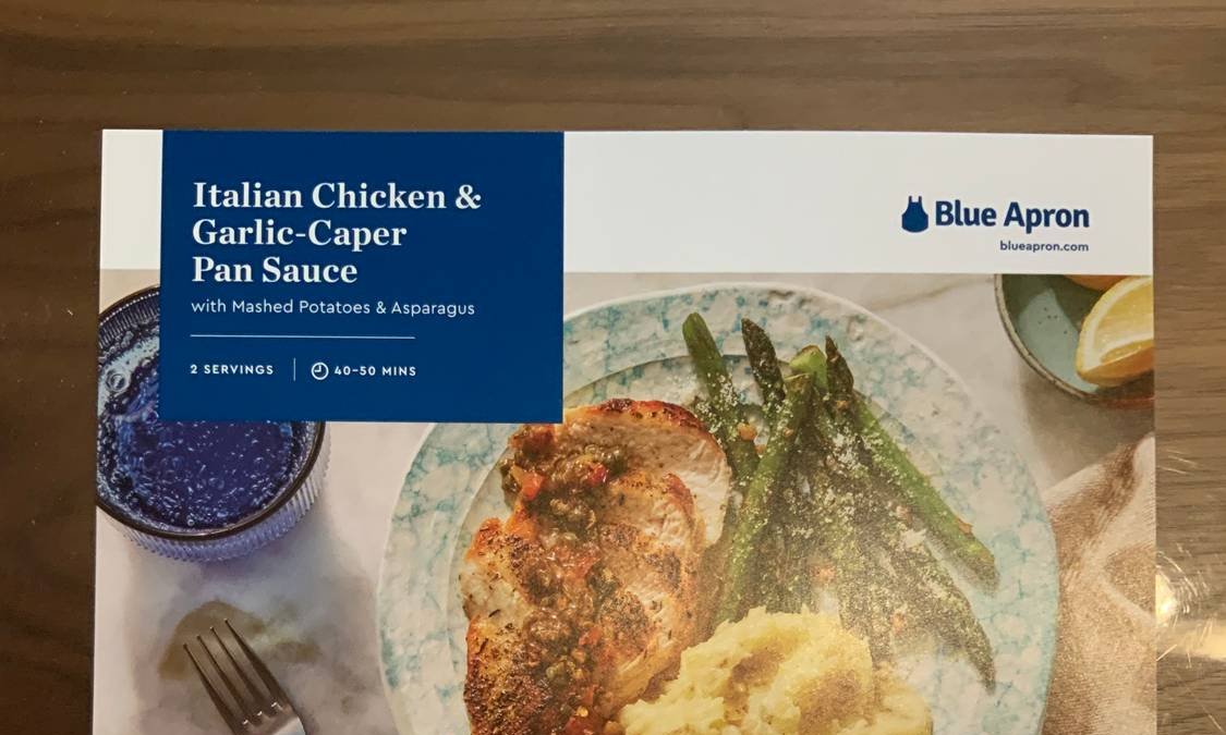 Italian Chicken & Garlic-Caper Pan Sauce