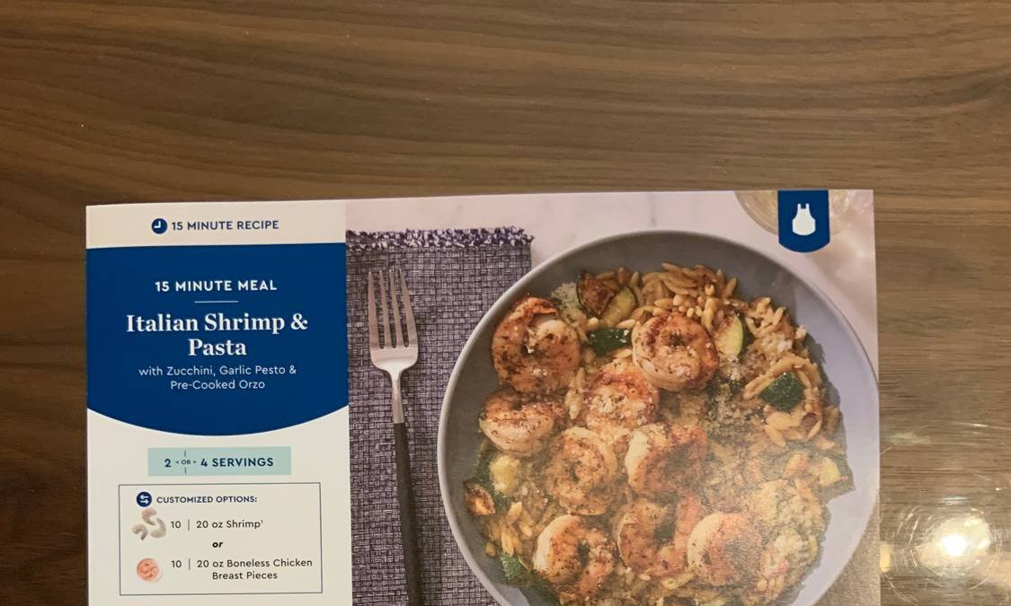 Italian Shrimp & Pasta