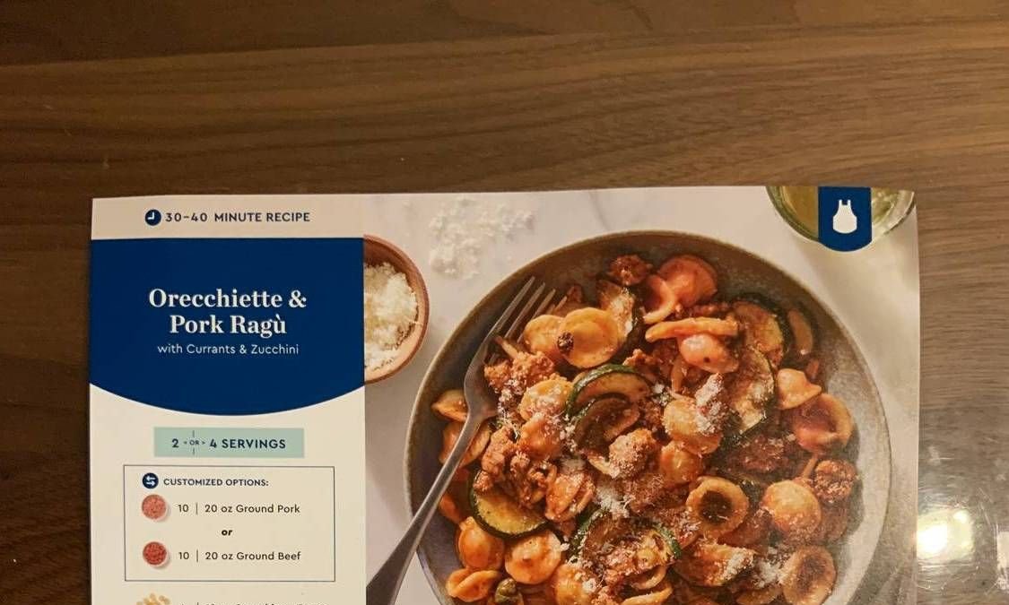 Orecchiette & Pork Ragu