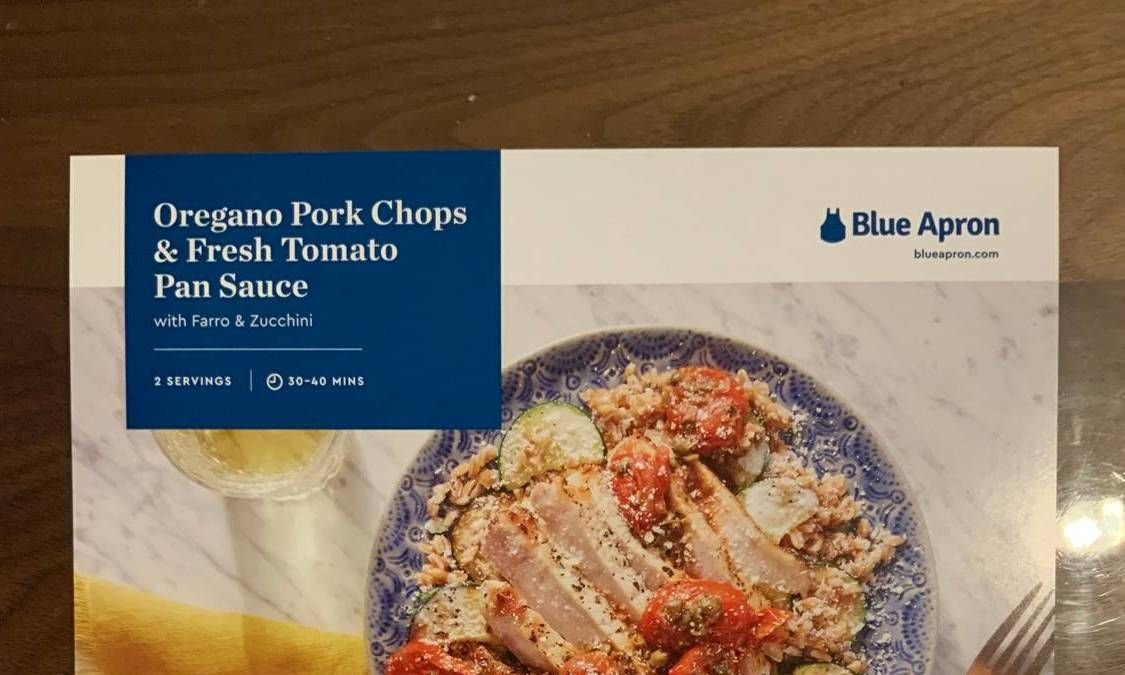 Oregano Pork Chops & Fresh Tomato Pan Sauce