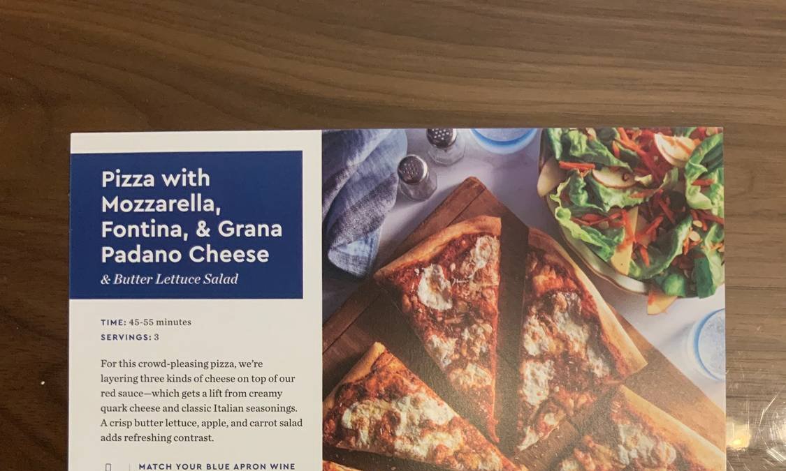 Pizza with Mozzarella, Fontina, & Grana Padano Cheese