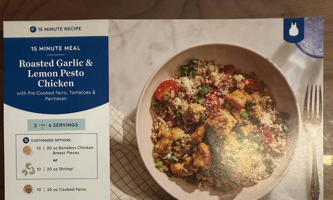 Roasted Garlic & Lemon Pesto Chicken