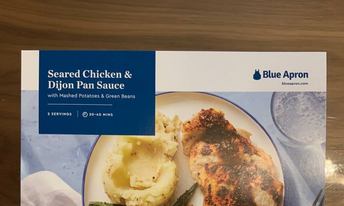 Seared Chicken & Dijon Pan Sauce