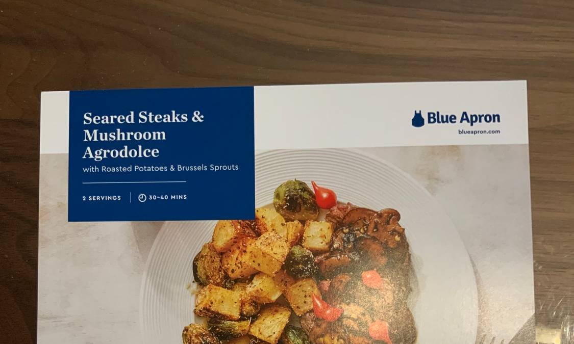 Seared Steaks & Mushroom Agrodolce