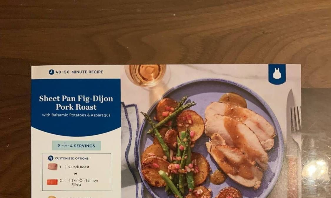 Sheet Pan Fig-Dijon Pork Roast