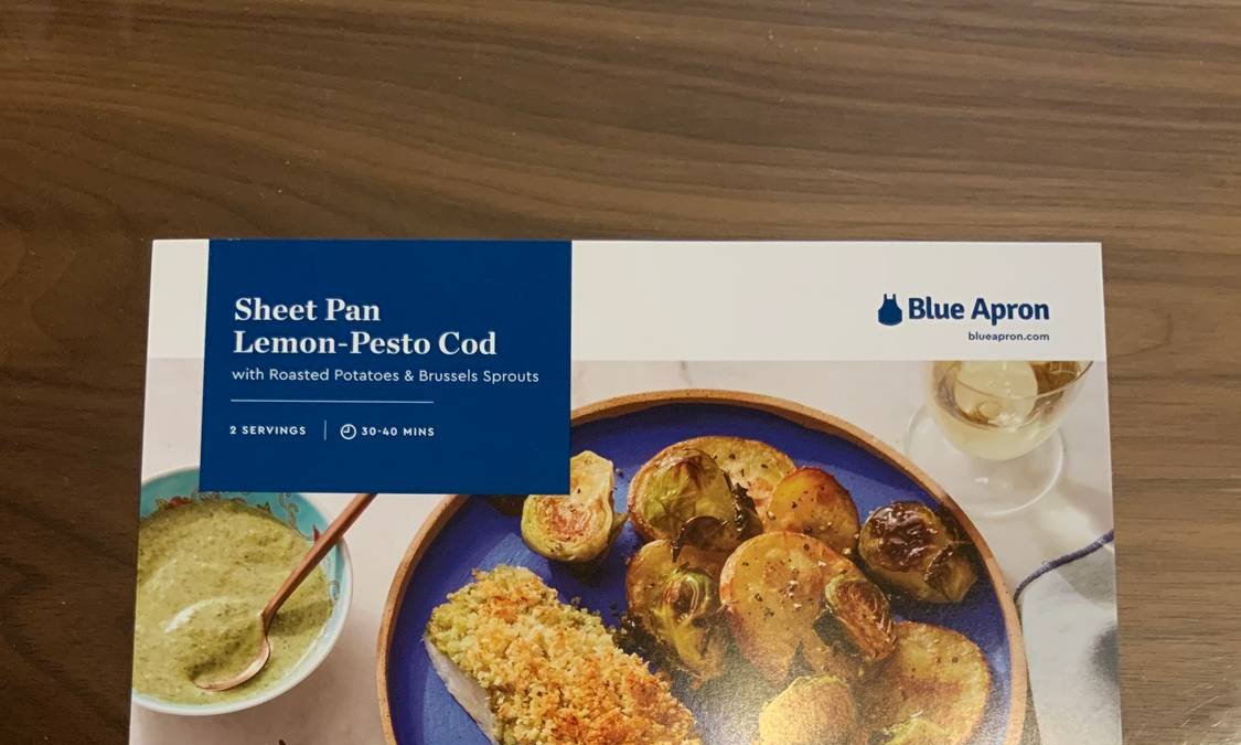 Sheet Pan Lemon-Pesto Cod