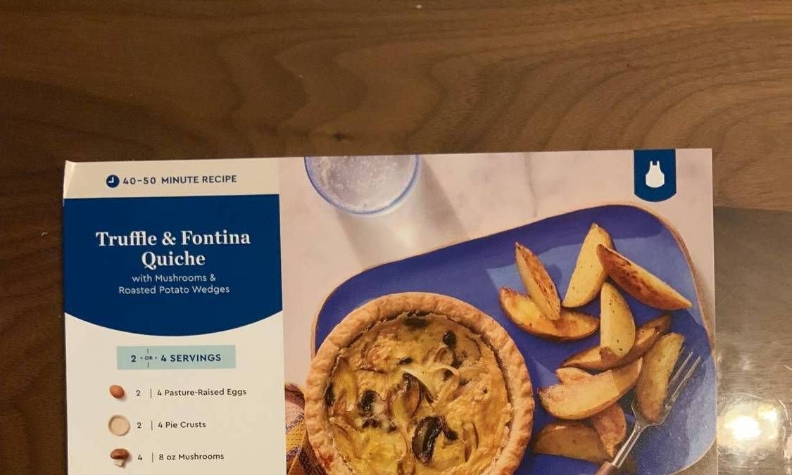 Truffle & Fontina Quiche